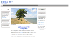 Desktop Screenshot of indigoart.se