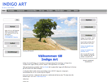 Tablet Screenshot of indigoart.se